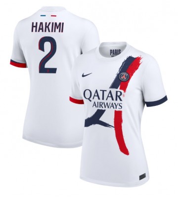 Paris Saint-Germain Achraf Hakimi #2 Bortatröja Dam 2024-25 Kortärmad